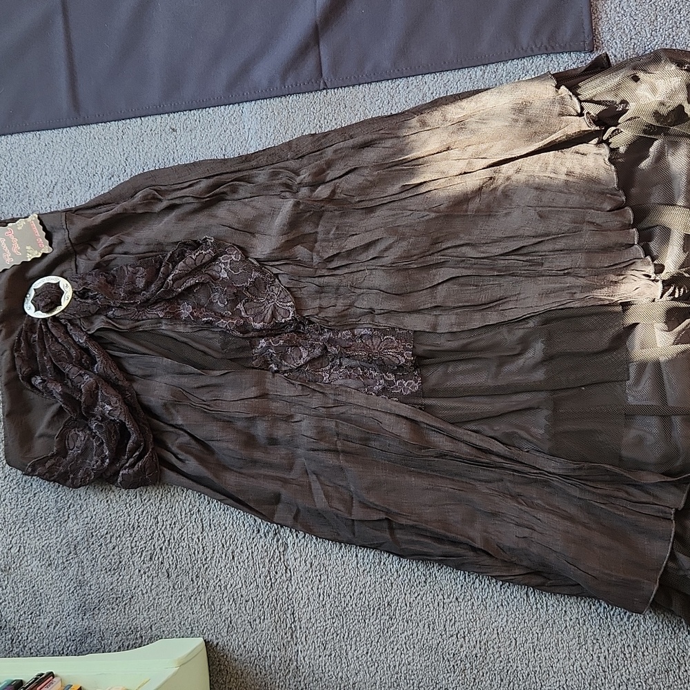 Pretty Angels witchy boho skirt new
